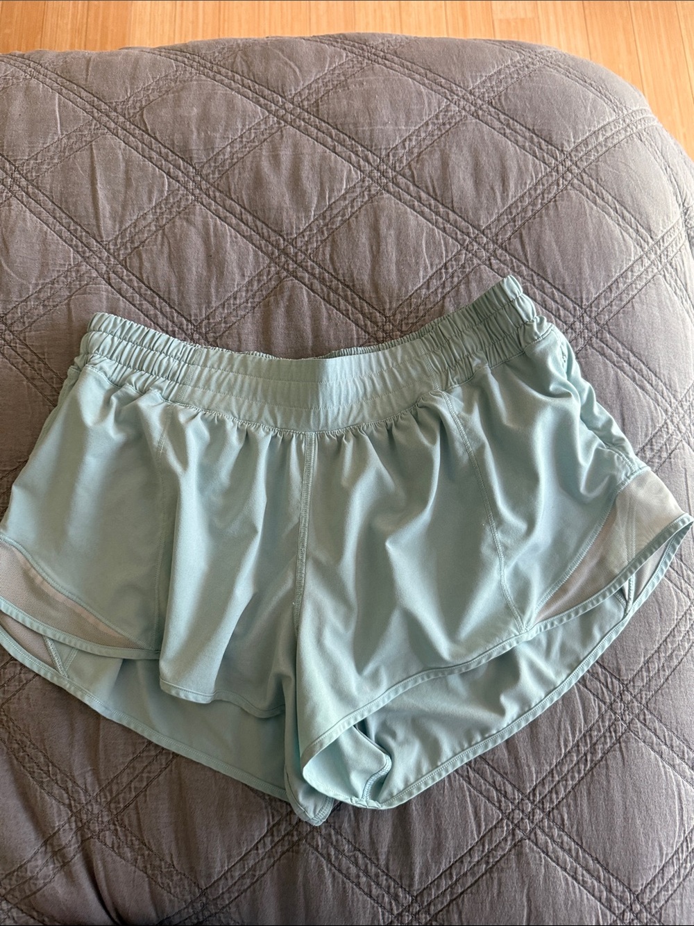lululemon athletica Light Aqua Women’s Athletic Shorts
